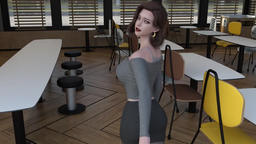 游戏截图1 - 角色互动场景